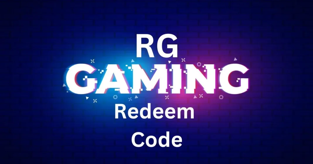 RG Gaming Redeem Code Solution